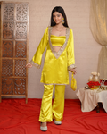 Dhaani Mirror Satin Co-ord Set