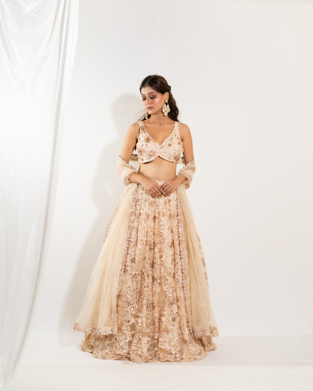Ivoria Lehenga Set