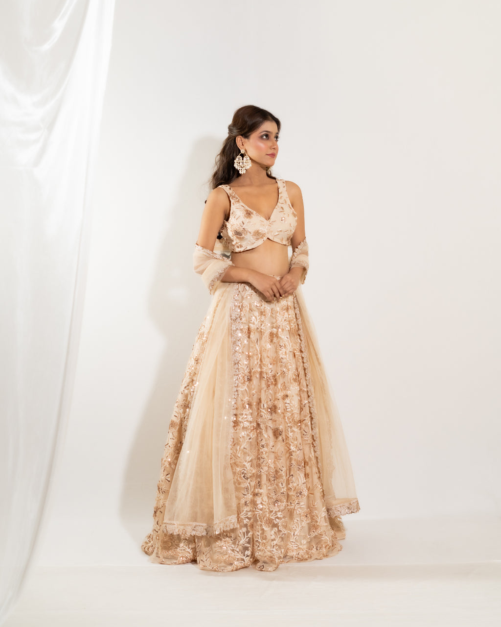 Ivoria Lehenga Set