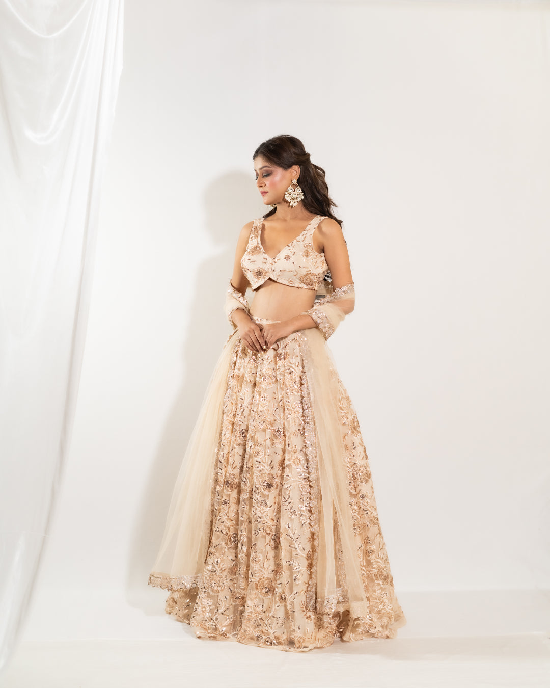 Ivoria Lehenga Set