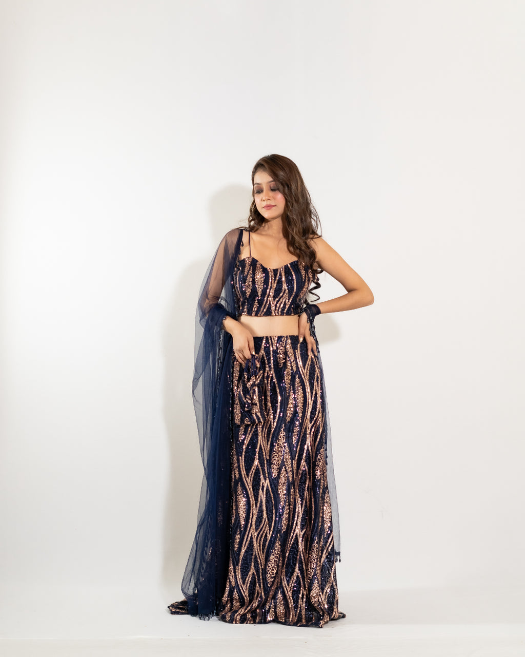 Midnira Lehenga Set
