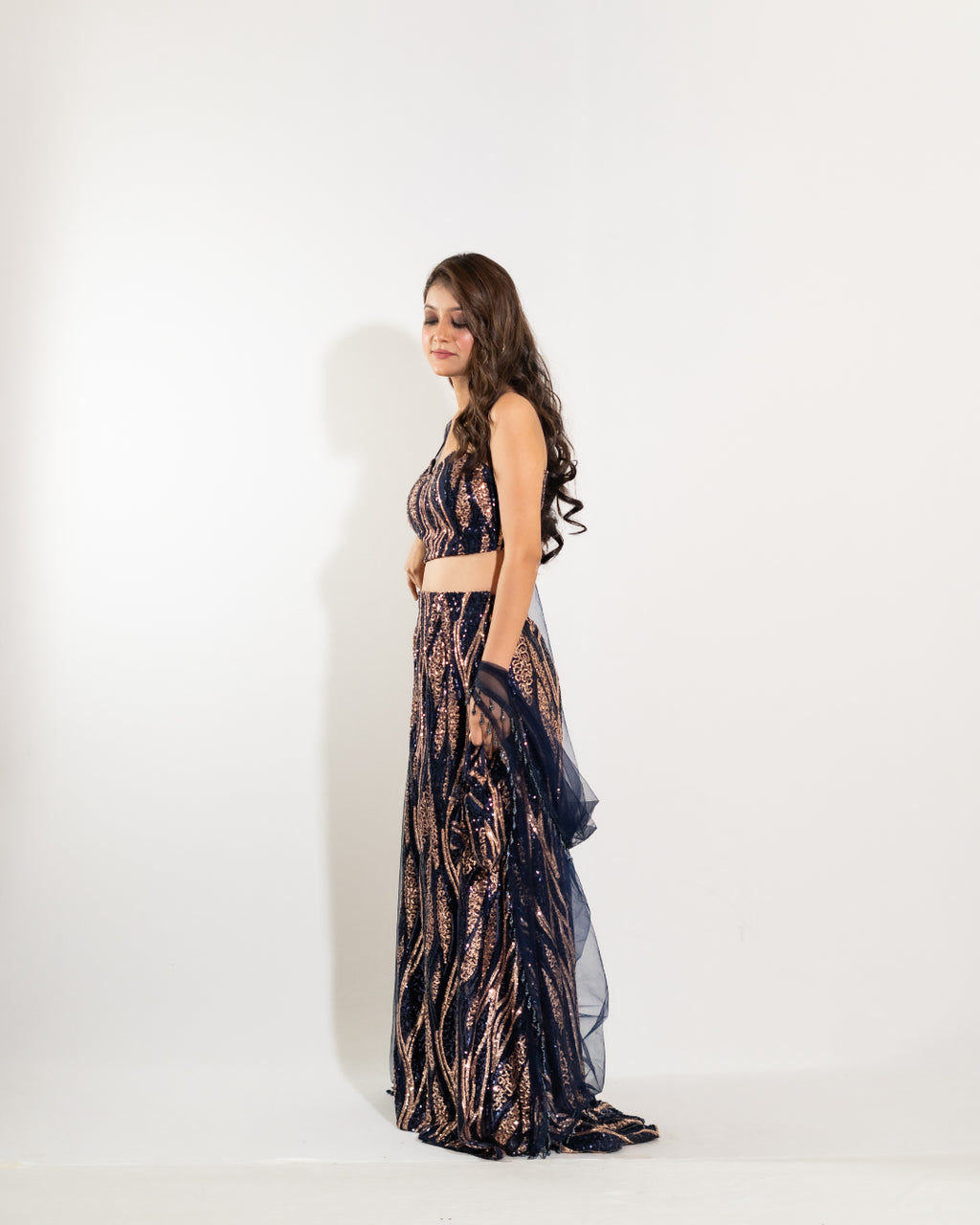 Midnira Lehenga Set