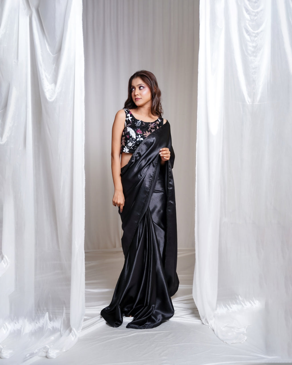 Black Diamond Luxe Saree
