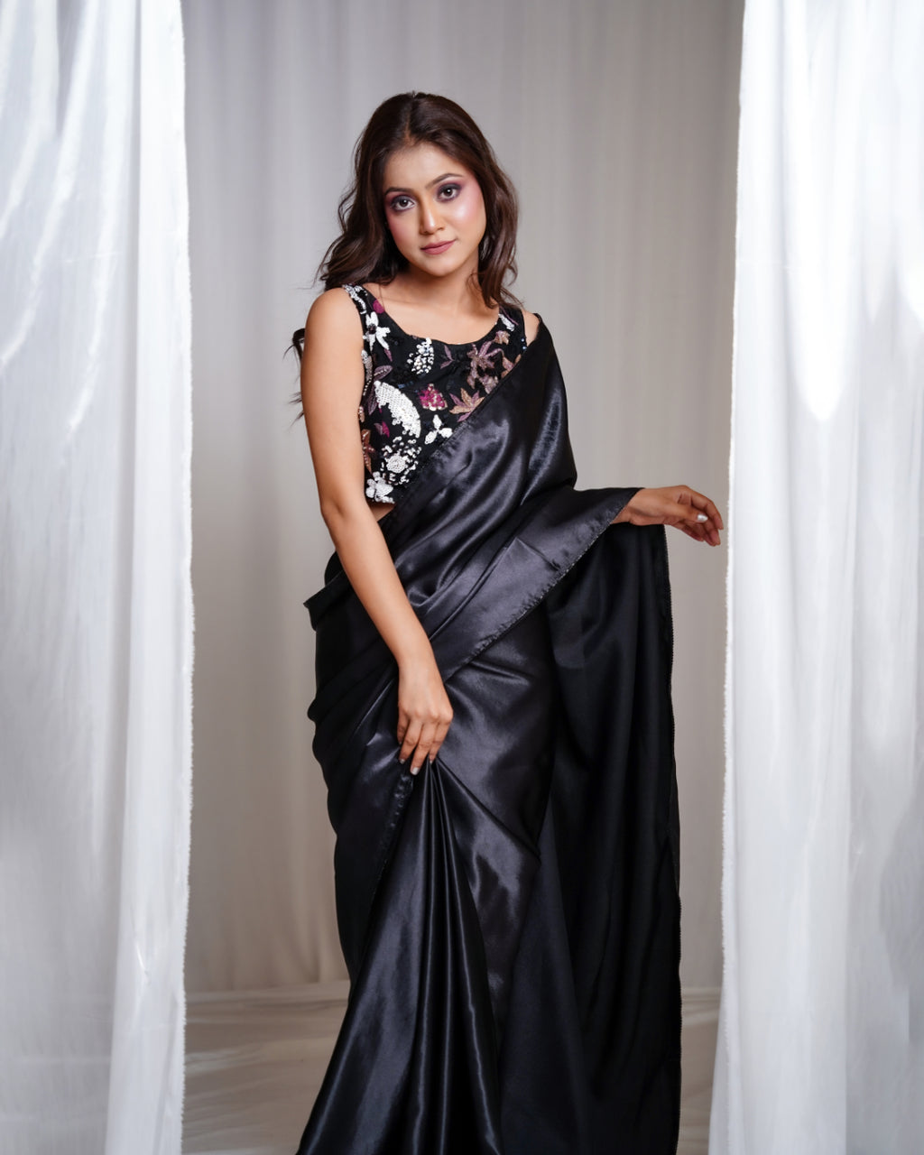 Black Diamond Luxe Saree