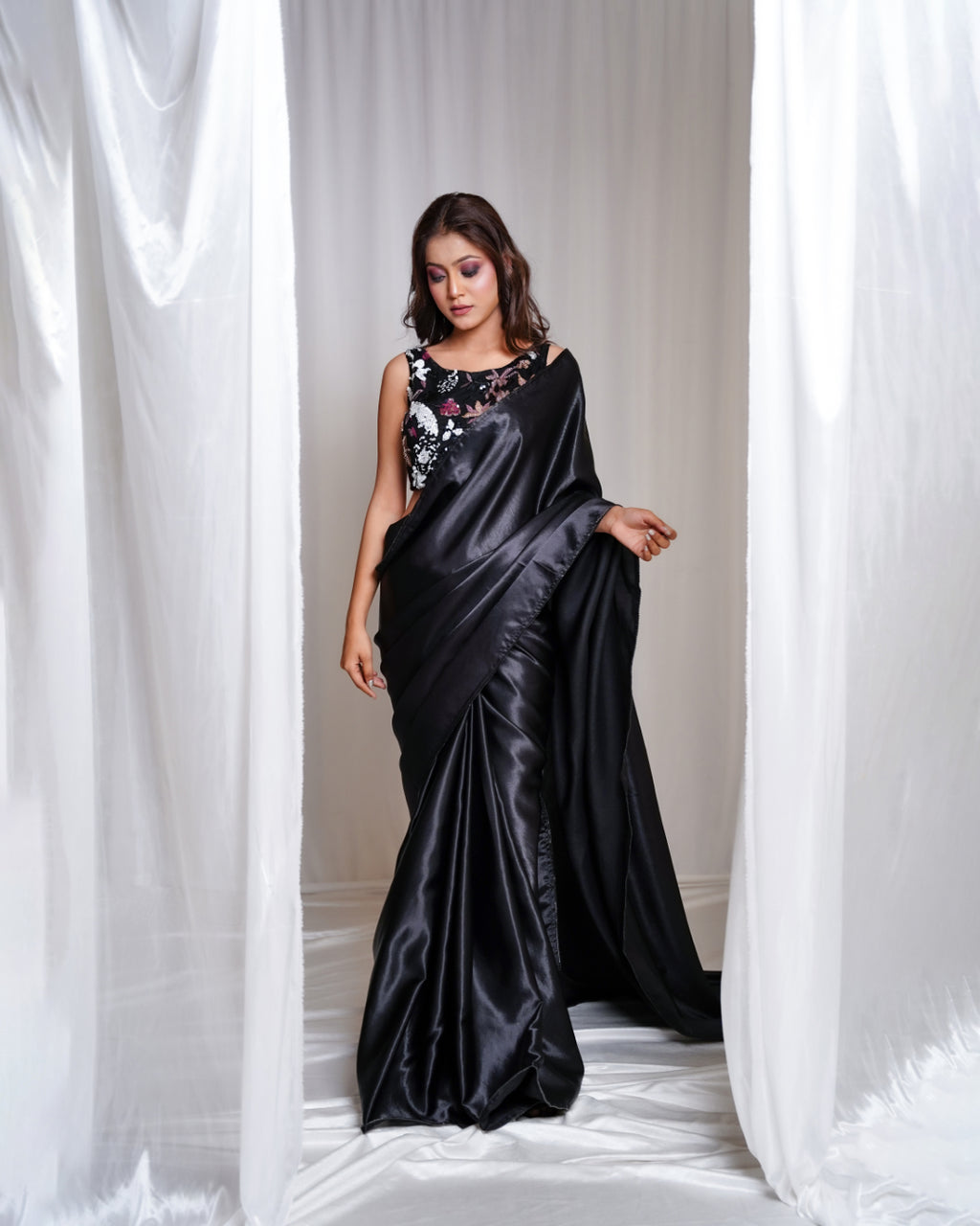 Black Diamond Luxe Saree