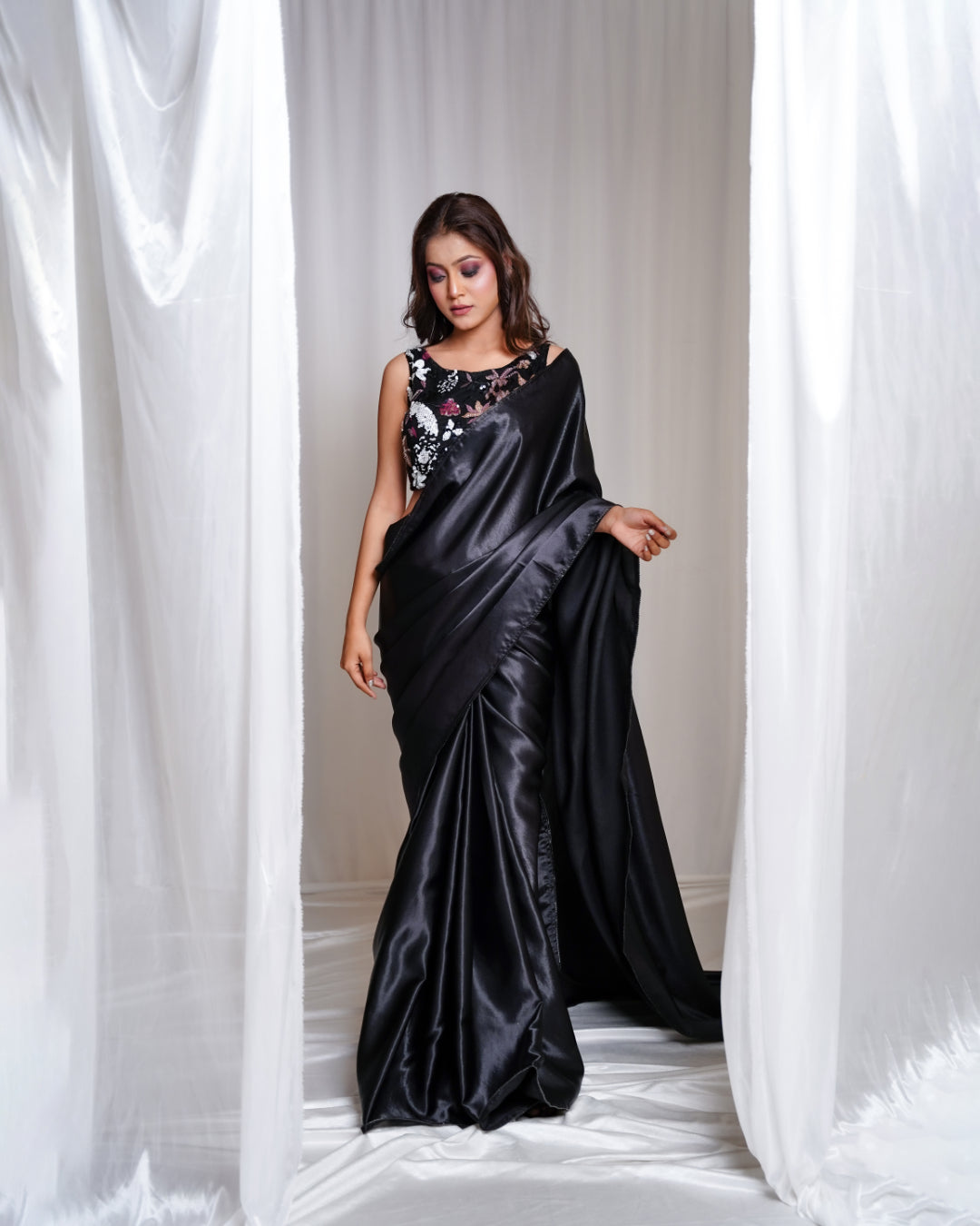 Black Diamond Luxe Saree