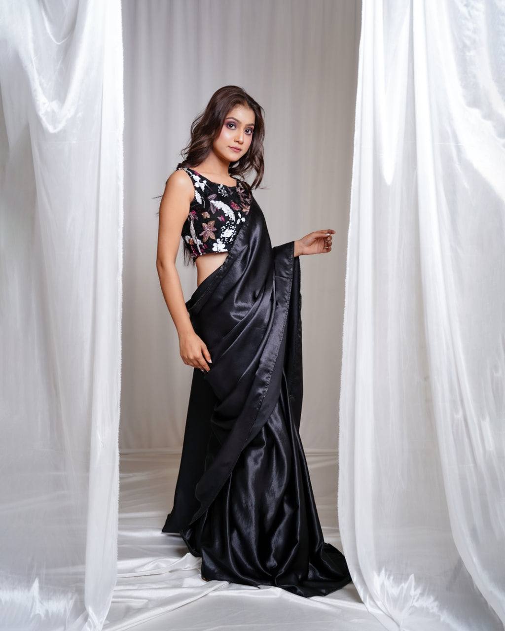 Black Diamond Luxe Saree