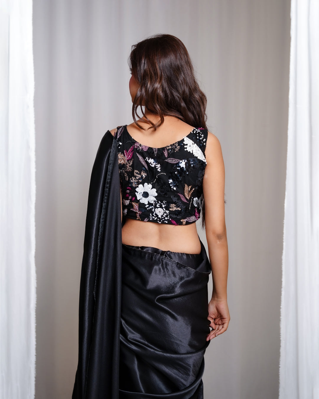 Black Diamond Luxe Saree