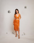 Orange Sequin Co-ord