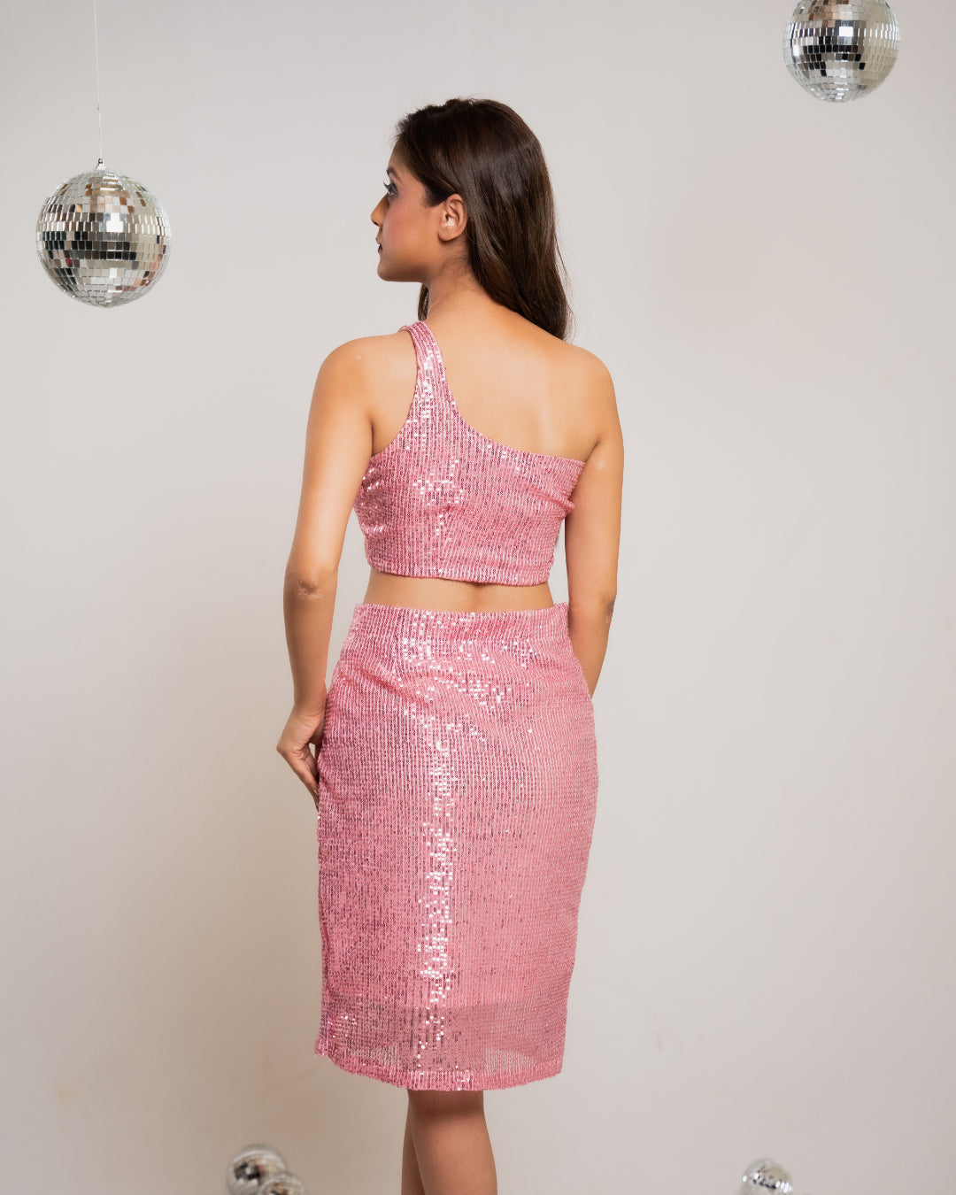 Pink Sequin Co-ord