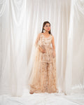 Ivory Bliss Peplum Set