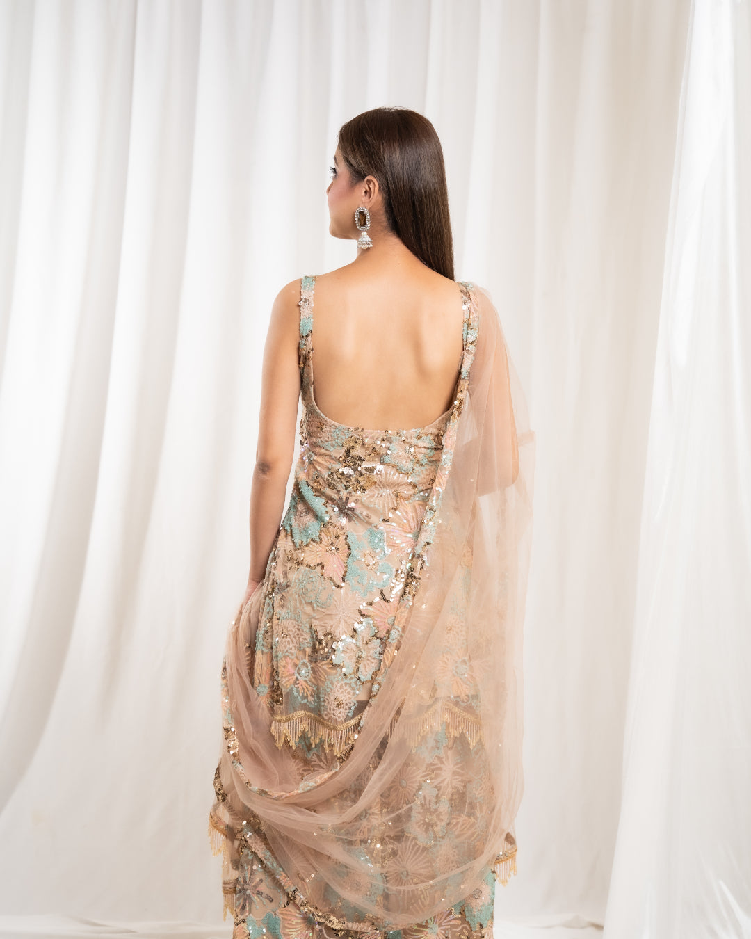 Dusky Dawn Radiance Sharara Set