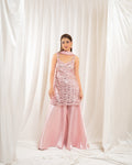 Pink Mirage Sharara Set
