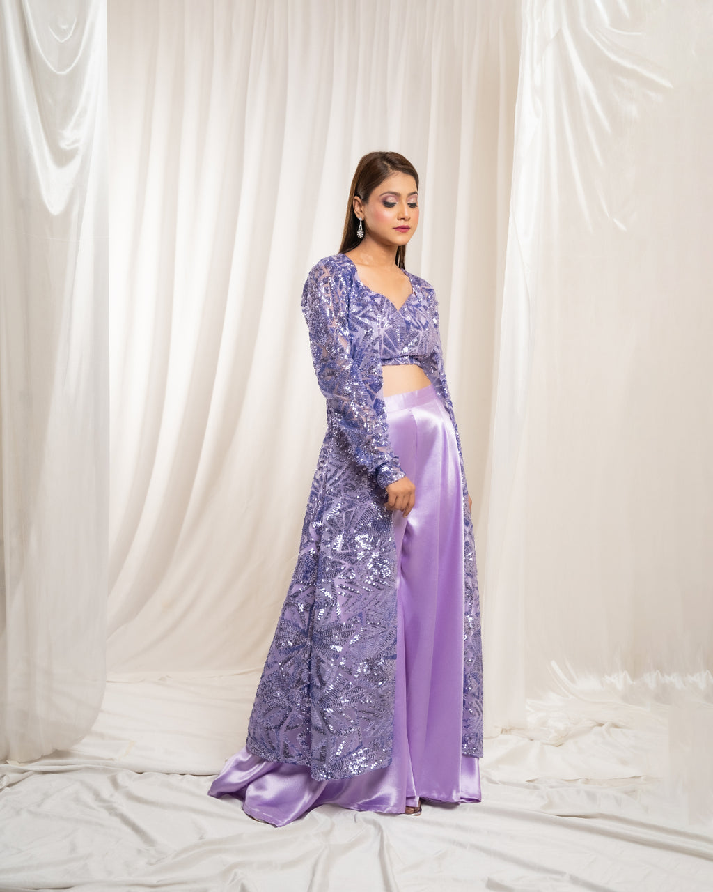 Twilight Lavender Shrug Set