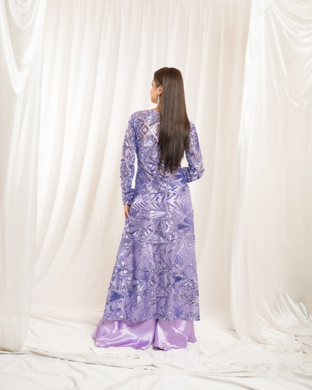 Twilight Lavender Shrug Set