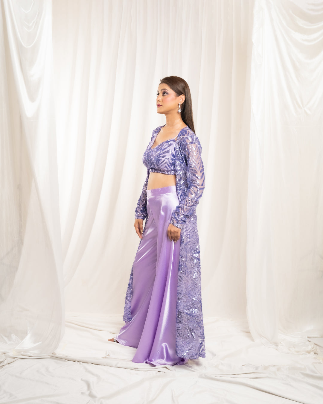 Twilight Lavender Shrug Set