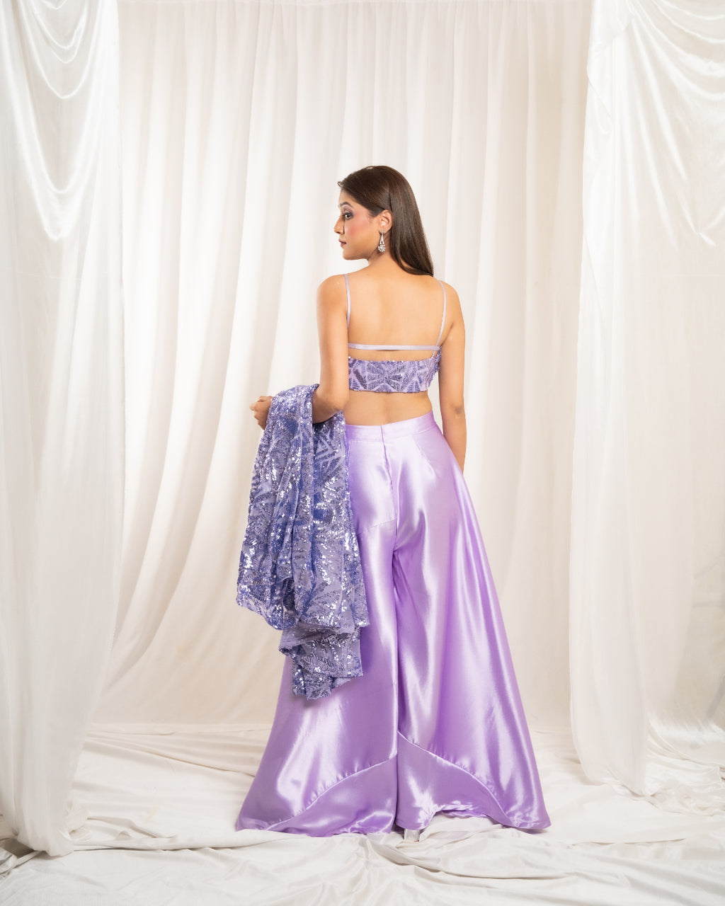 Twilight Lavender Shrug Set