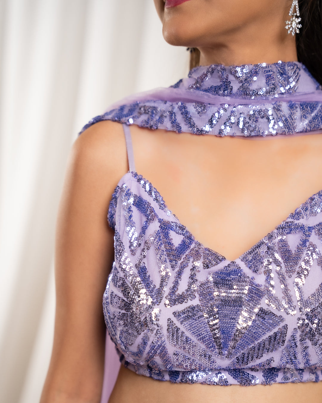 Lavender Luxe Sharara Set