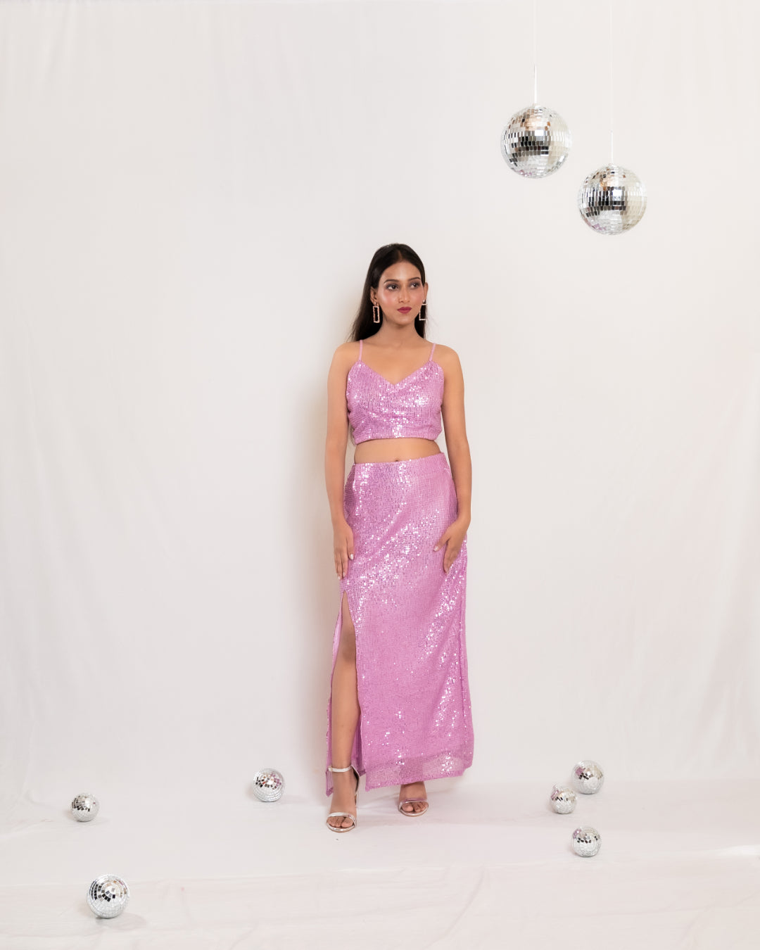Lilac Sequin Co-ord