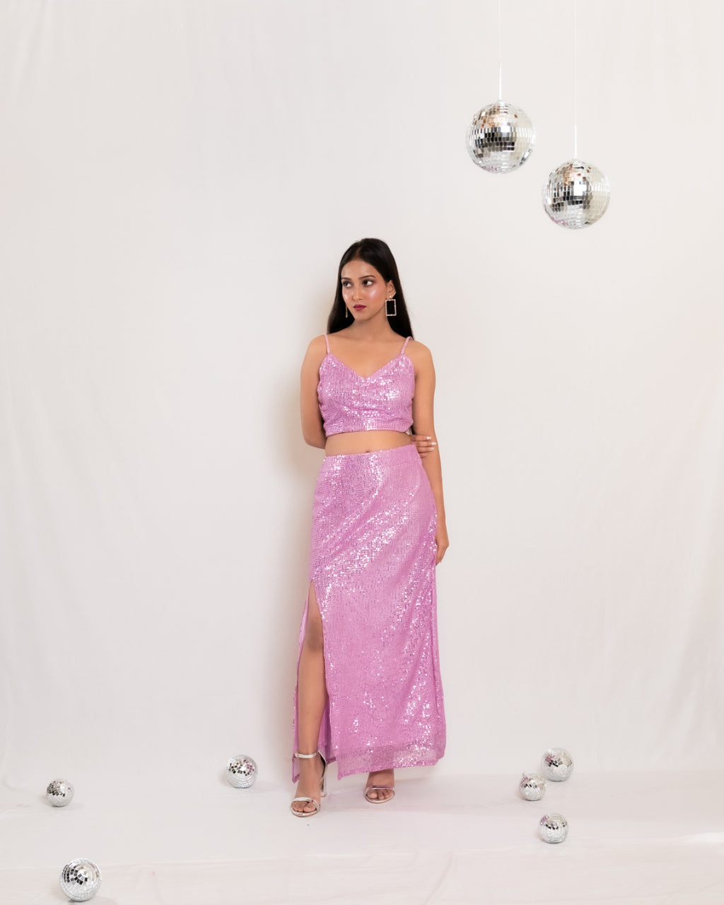 Lilac Sequin Co-ord