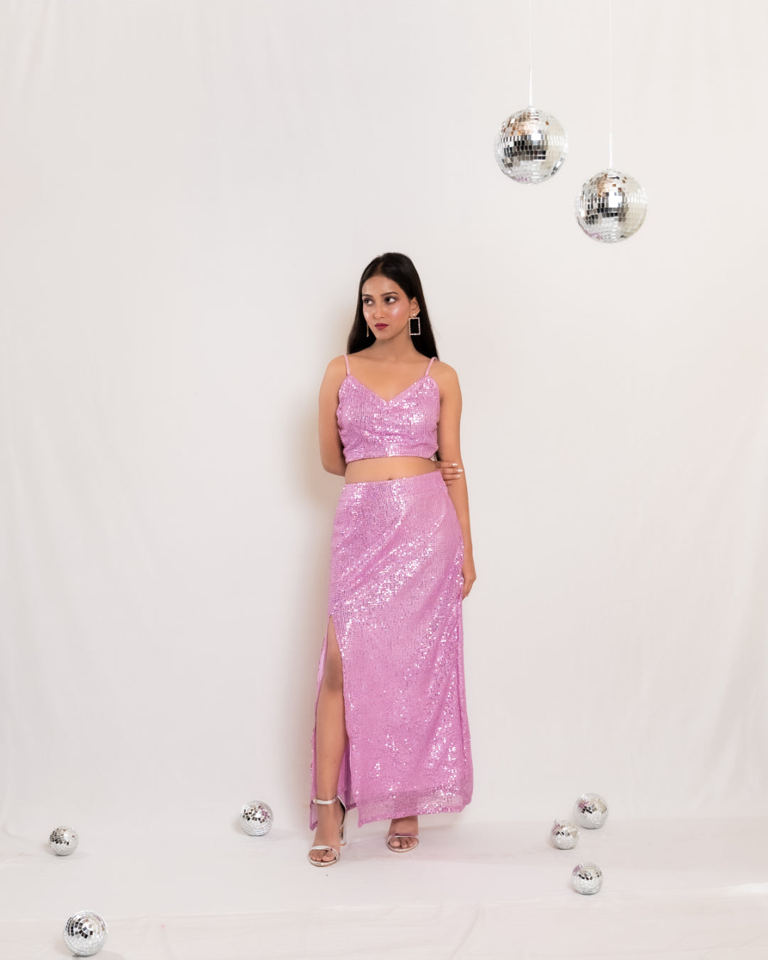 Lilac Sequin Co-ord