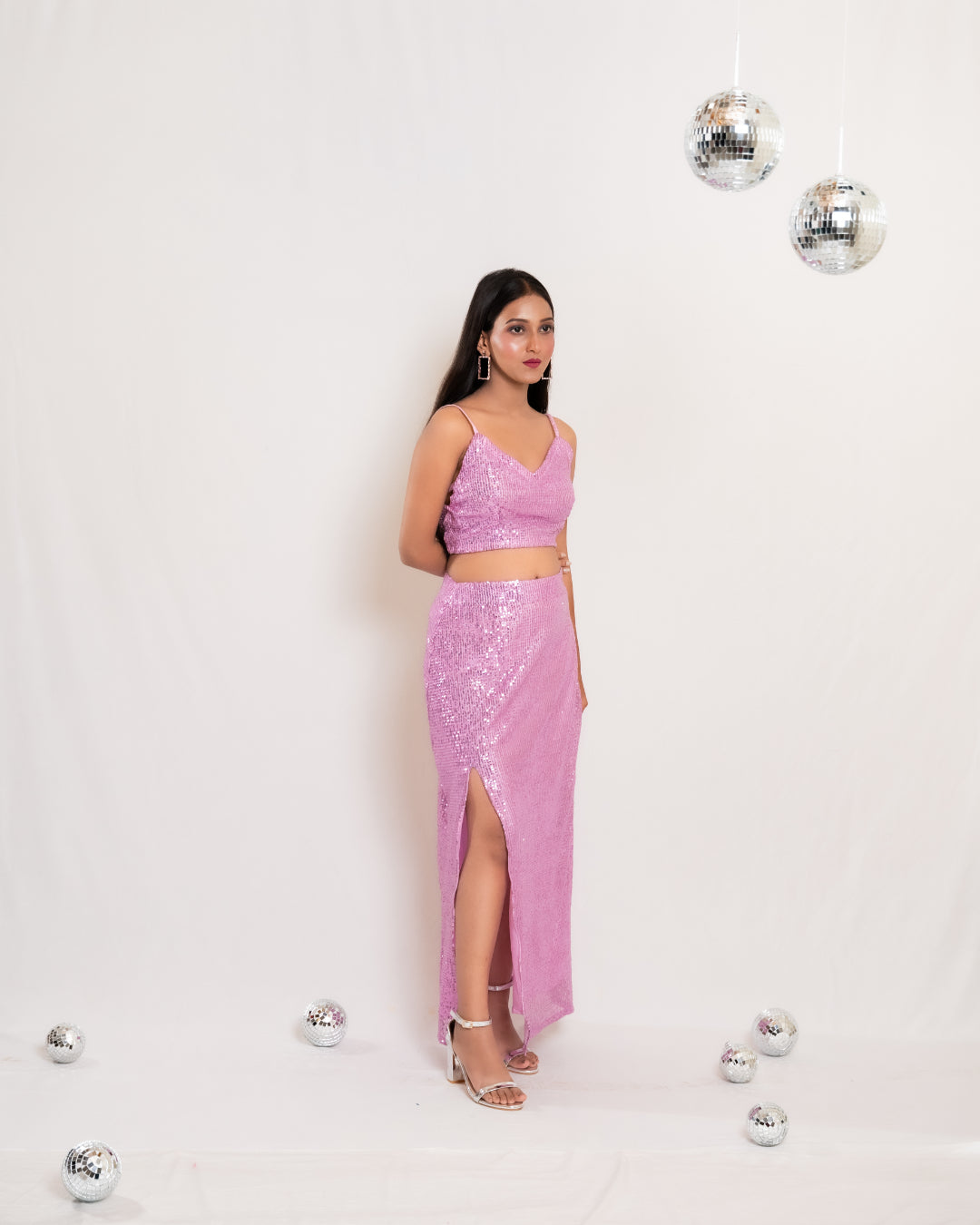 Lilac Sequin Co-ord