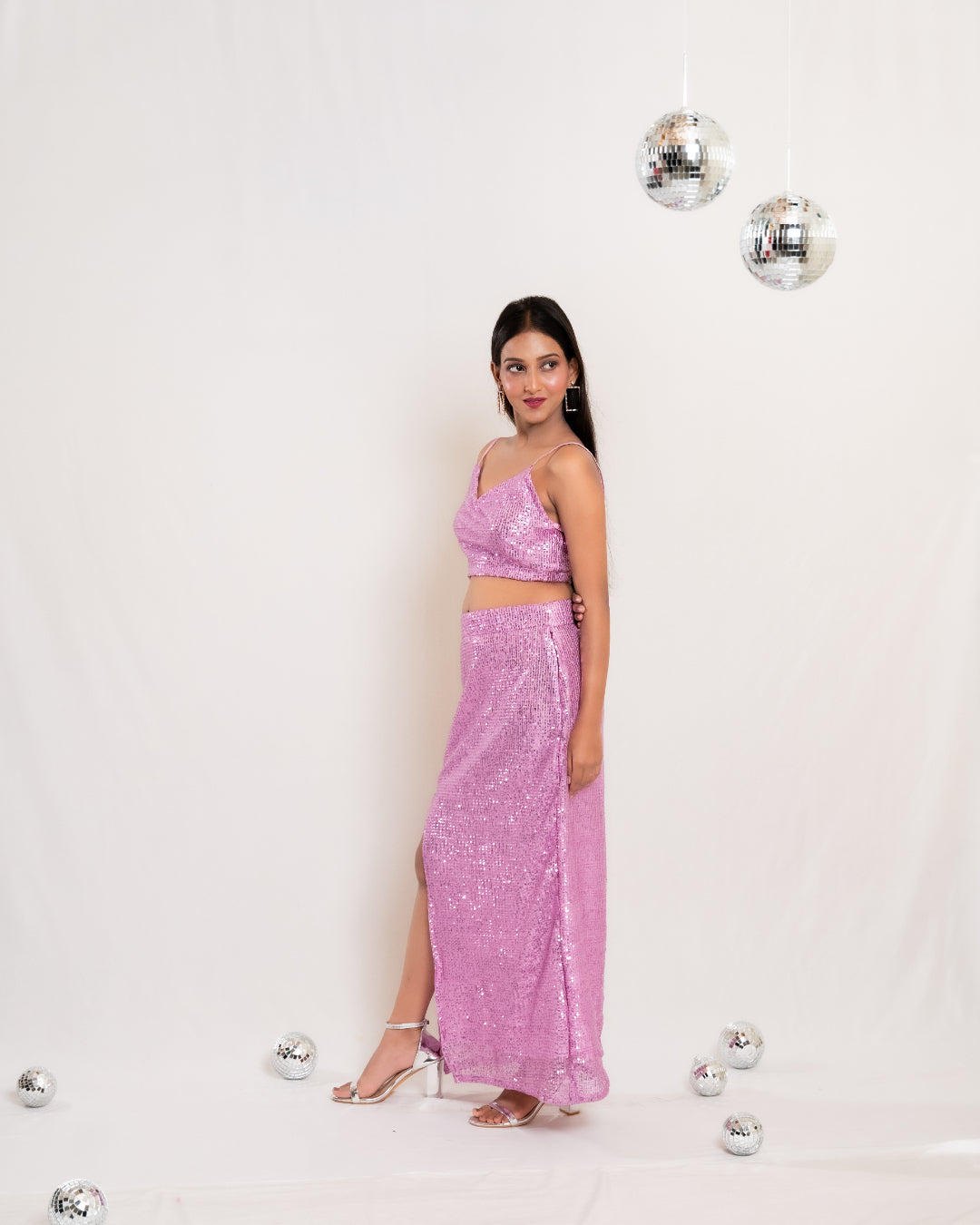 Lilac Sequin Co-ord
