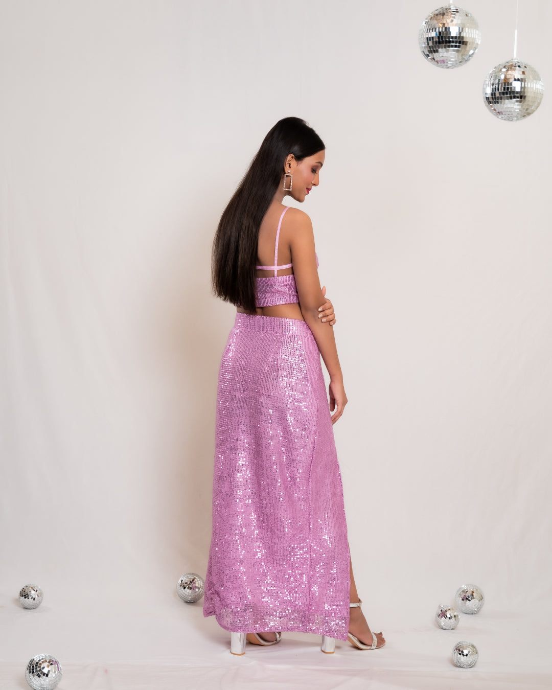 Lilac Sequin Co-ord