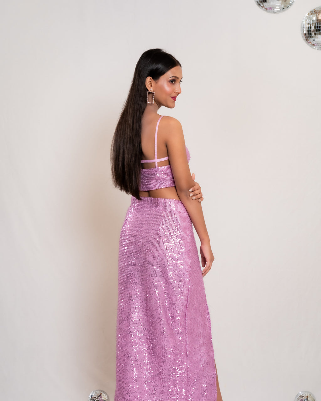 Lilac Sequin Co-ord