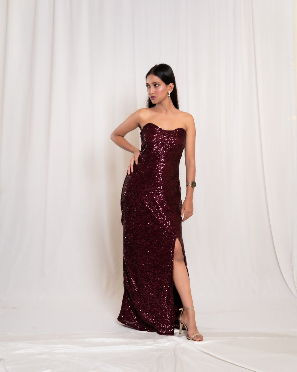 Mulberry Mist Gown