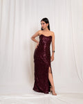 Mulberry Mist Gown