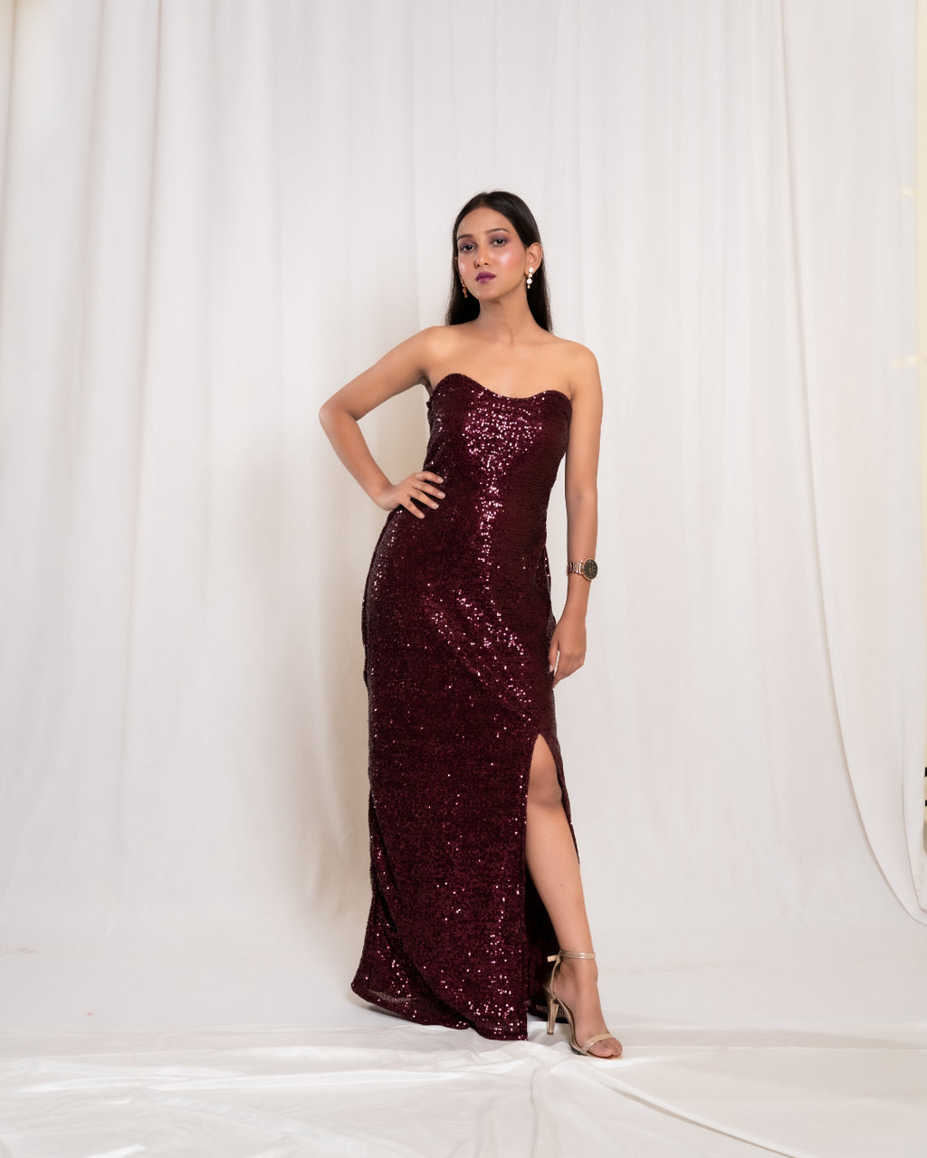 Mulberry Mist Gown