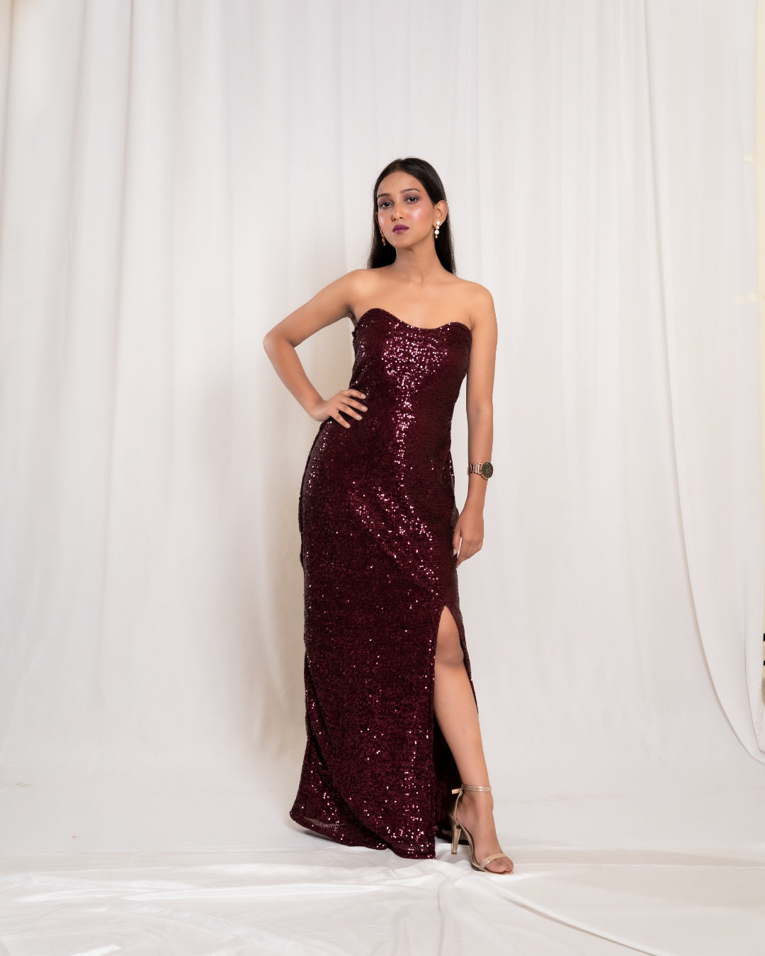 Mulberry Mist Gown