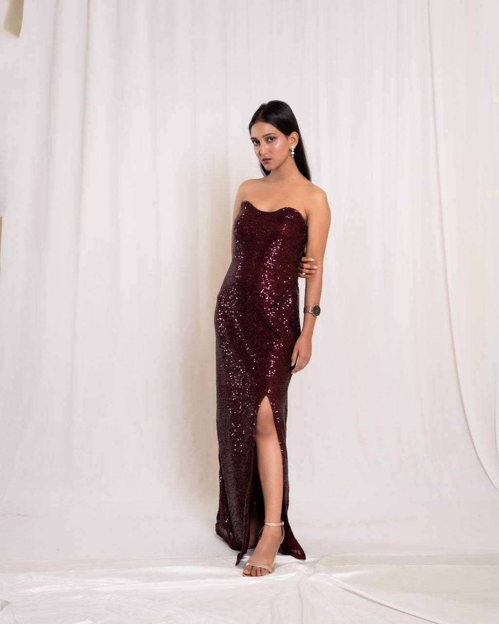 Mulberry Mist Gown