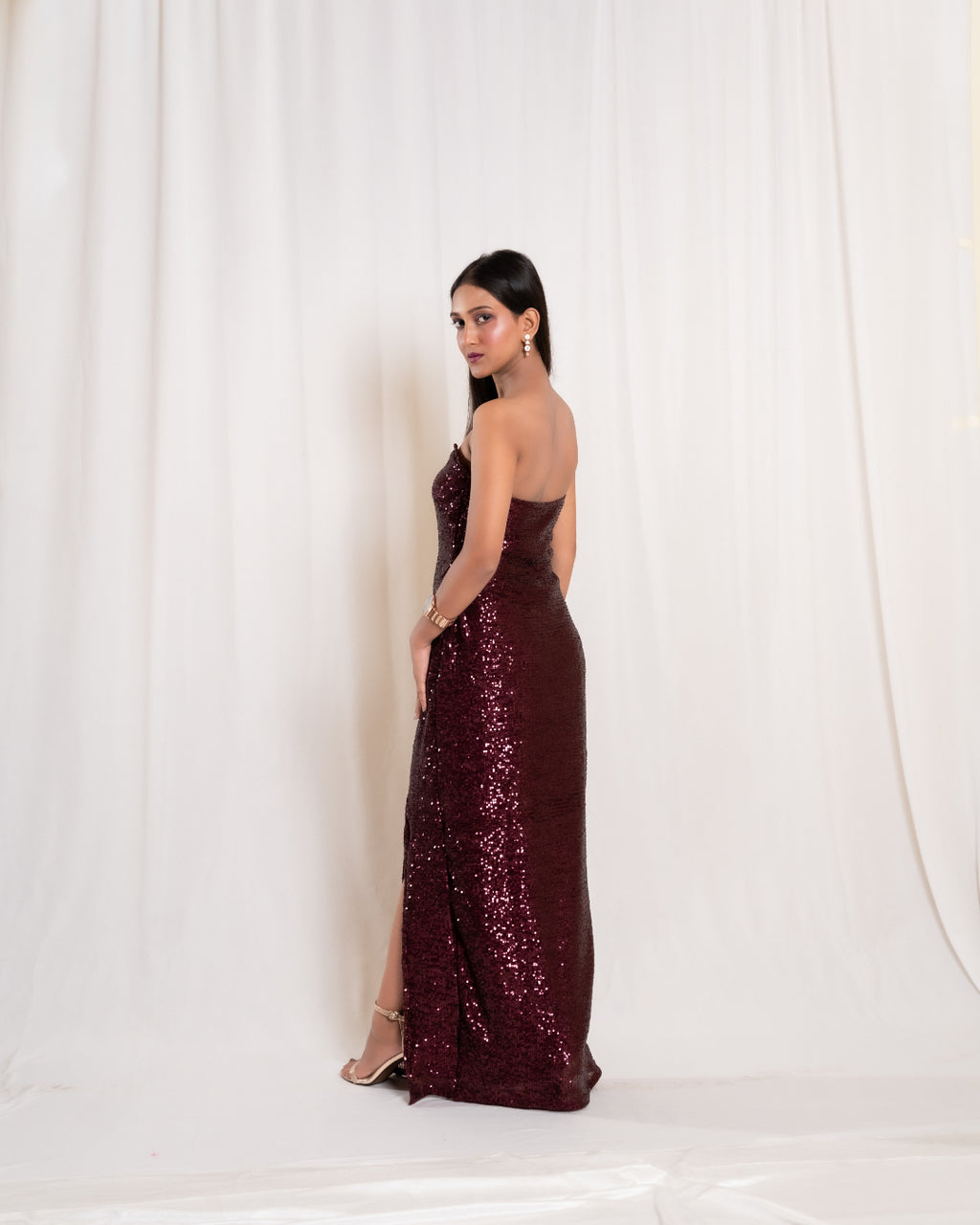 Mulberry Mist Gown
