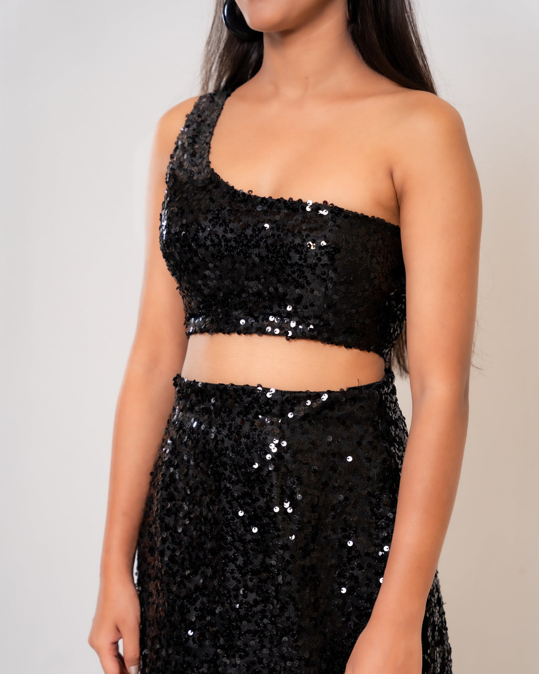Black Sequin Co-ord
