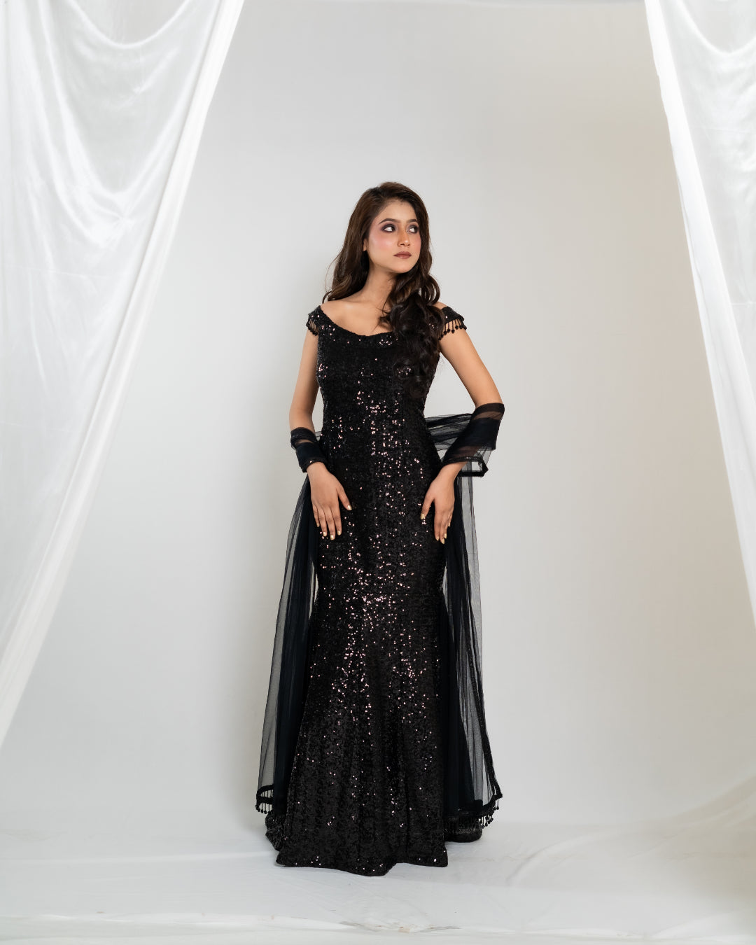 Black Twiluxe Gown