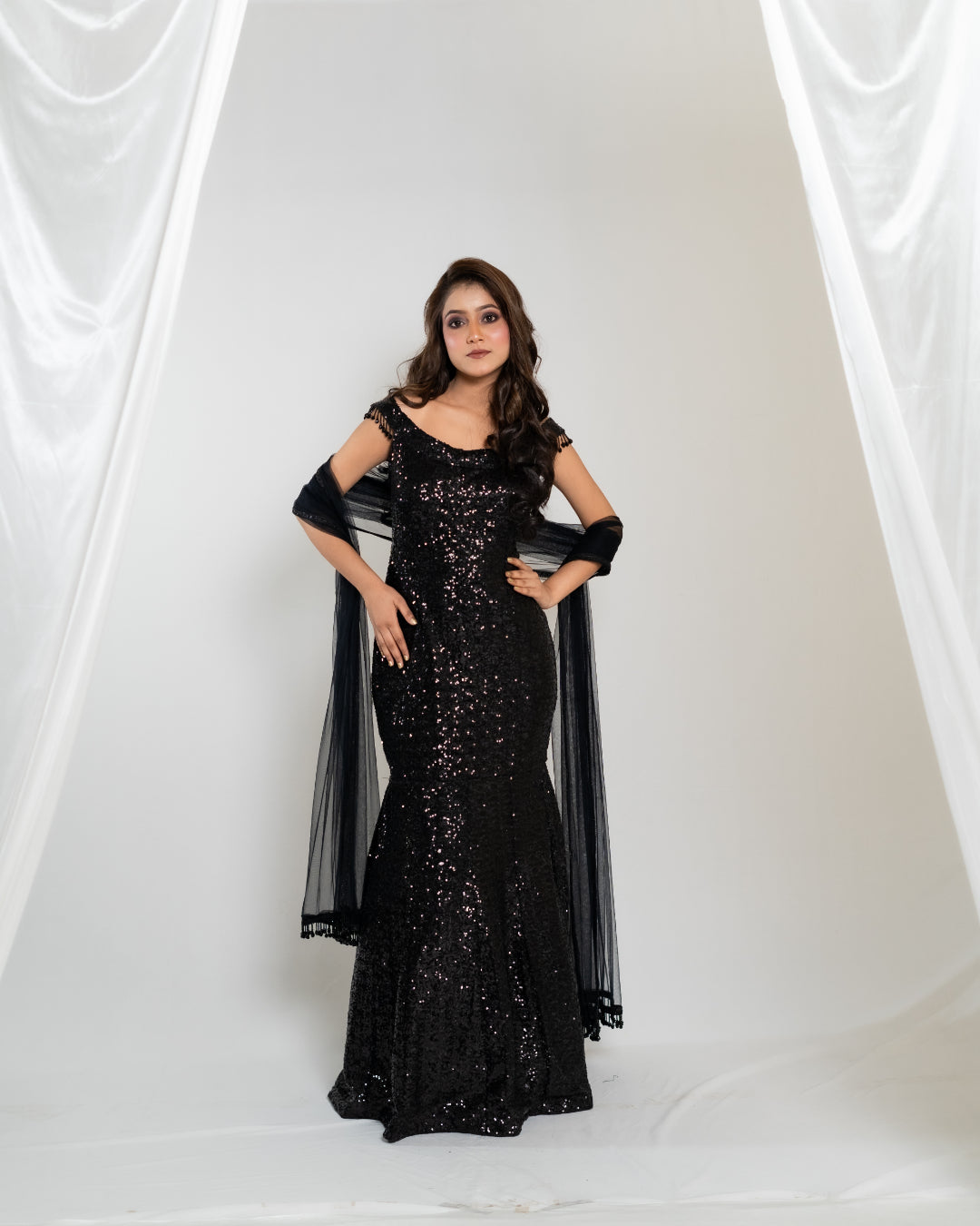 Black Twiluxe Gown