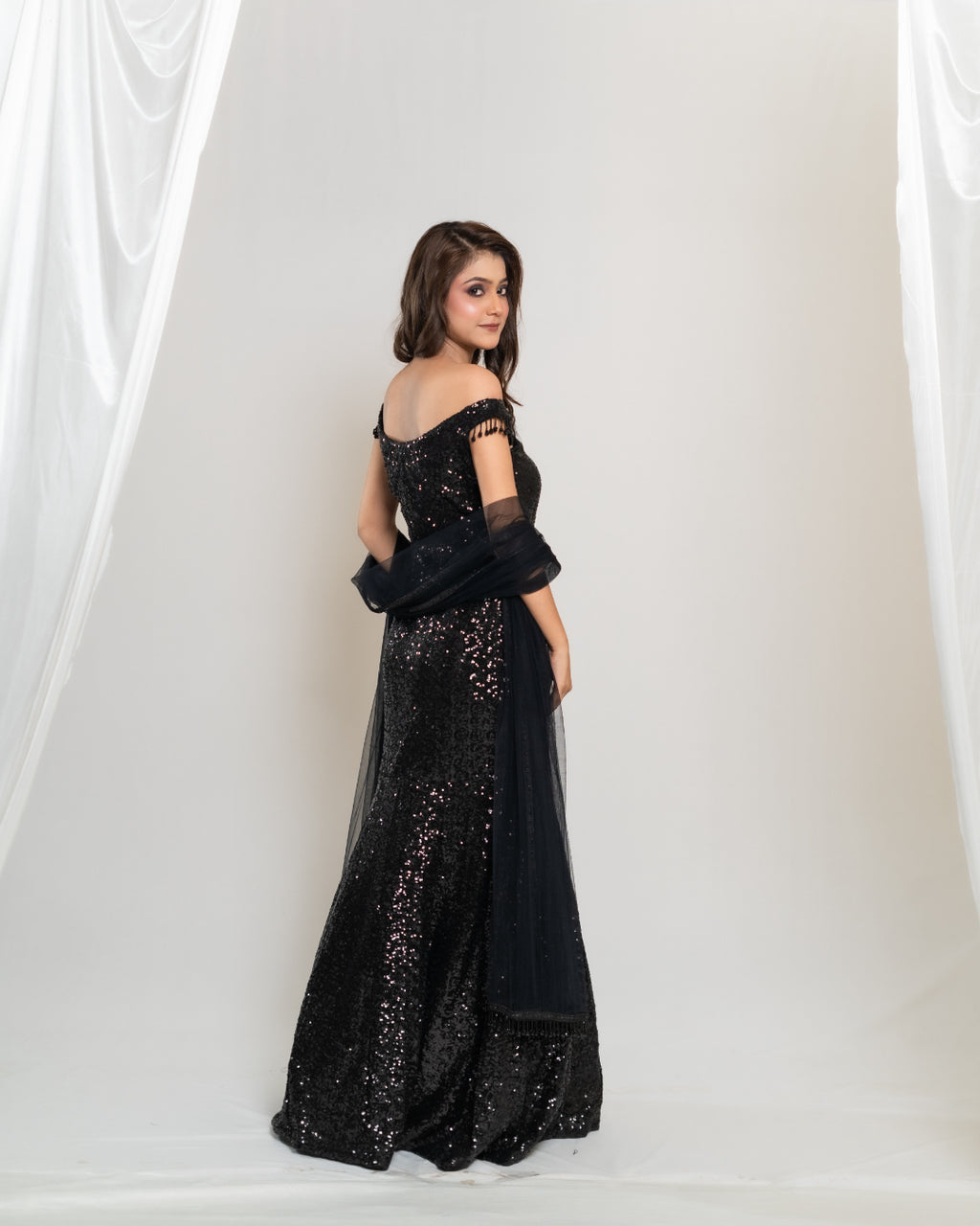 Black Twiluxe Gown