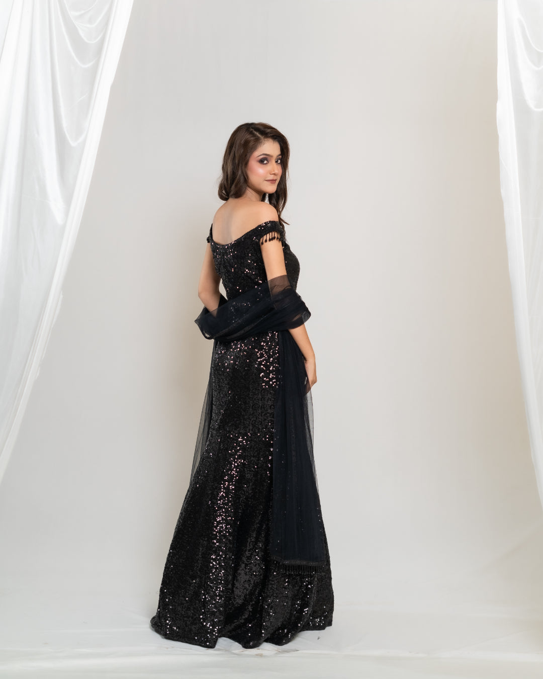 Black Twiluxe Gown