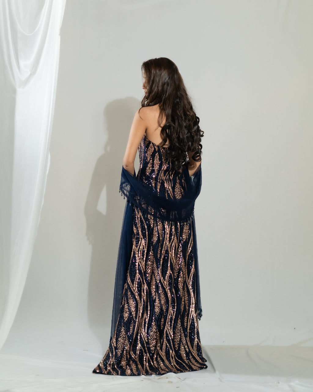 Copper Nightfall Gown