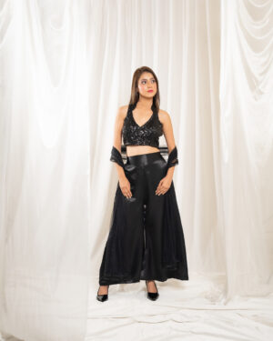Blackout Beauty Indo-Western Set