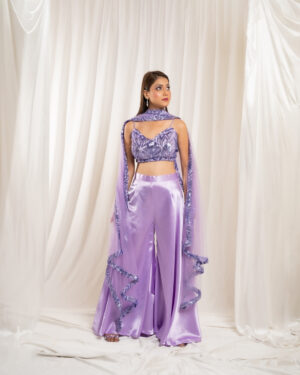 Lavender Luxe Sharara Set
