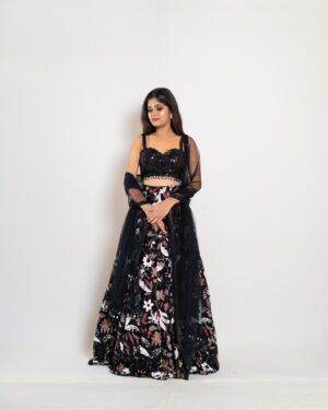 Noirflora Lehenga Set
